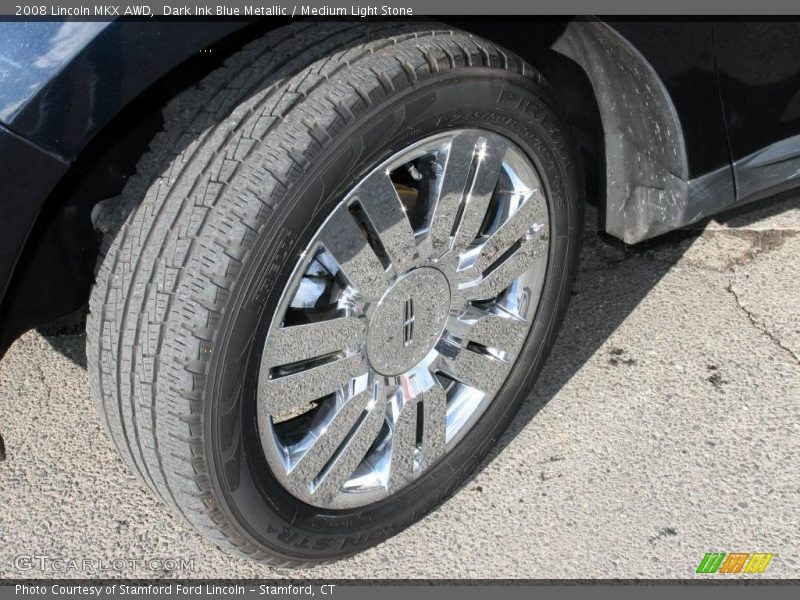 Dark Ink Blue Metallic / Medium Light Stone 2008 Lincoln MKX AWD