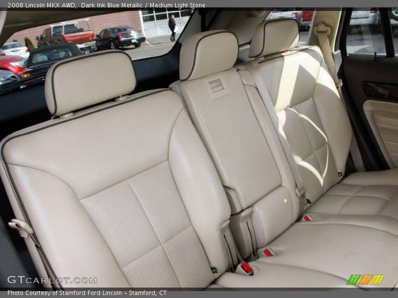 Dark Ink Blue Metallic / Medium Light Stone 2008 Lincoln MKX AWD