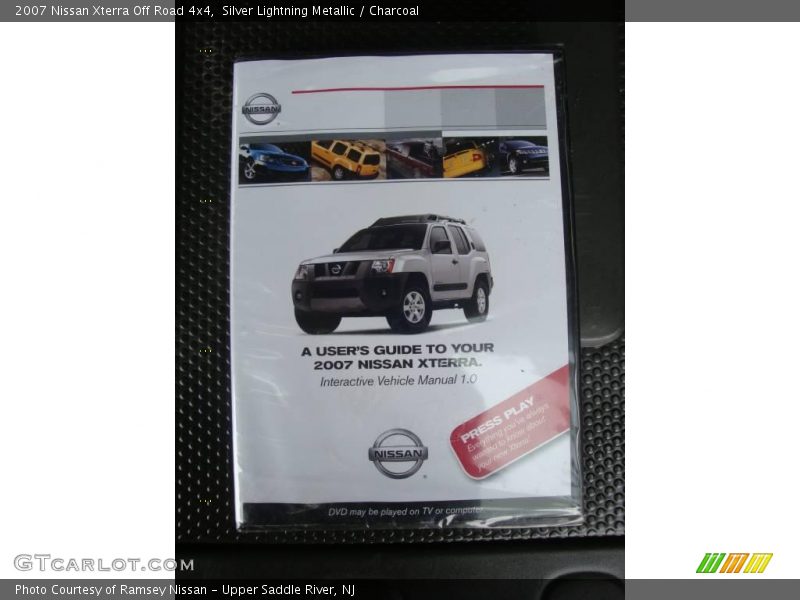 Silver Lightning Metallic / Charcoal 2007 Nissan Xterra Off Road 4x4