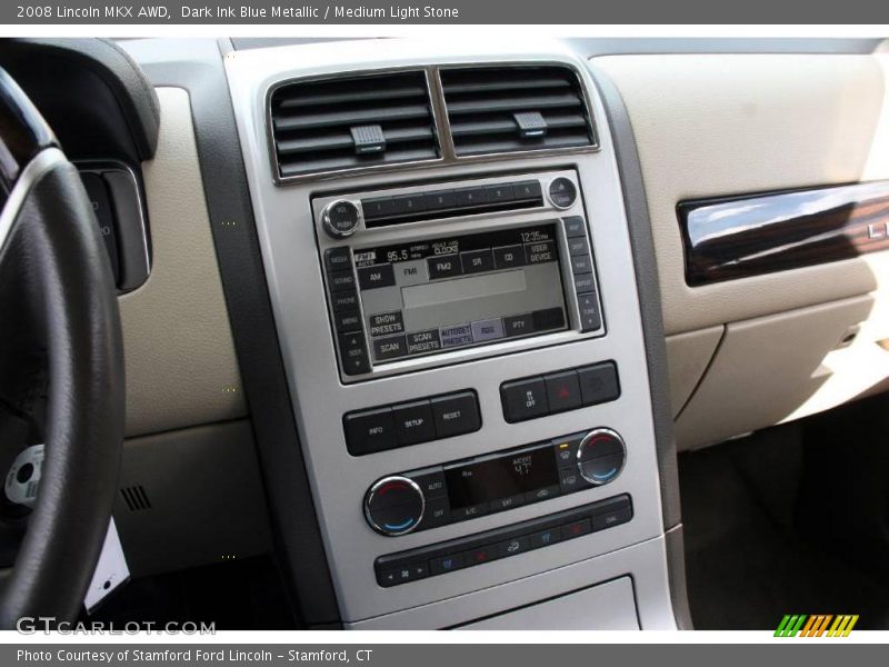 Dark Ink Blue Metallic / Medium Light Stone 2008 Lincoln MKX AWD