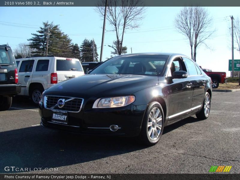 Black / Anthracite 2010 Volvo S80 3.2