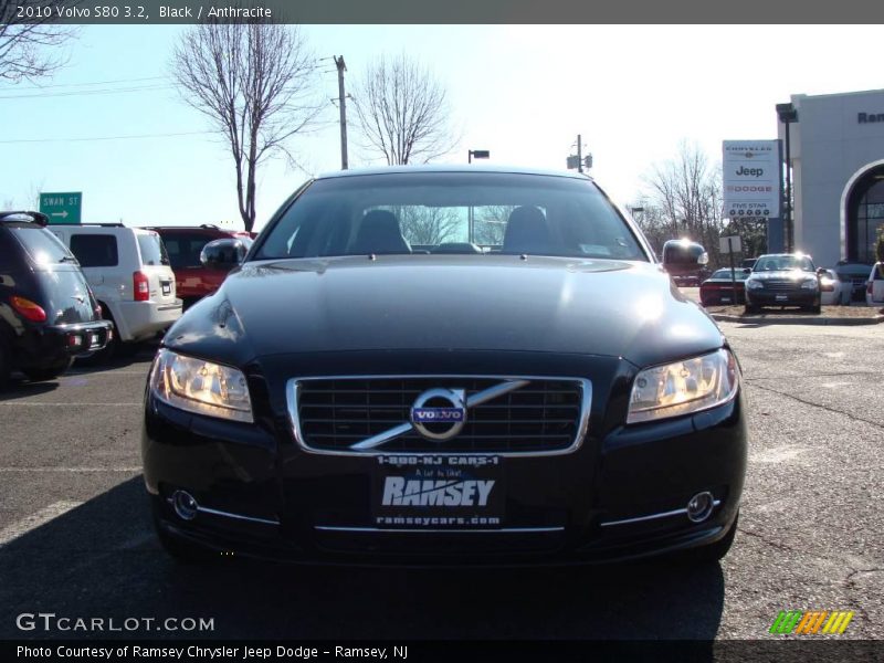 Black / Anthracite 2010 Volvo S80 3.2