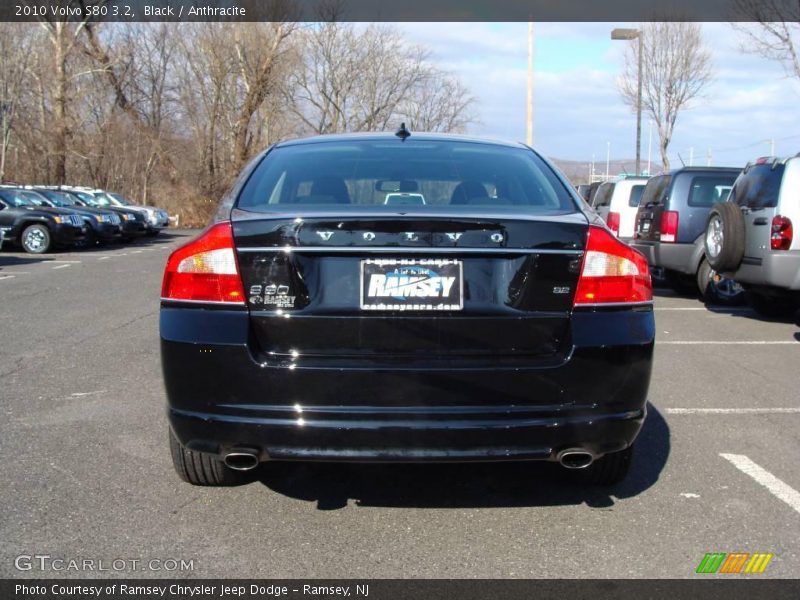 Black / Anthracite 2010 Volvo S80 3.2