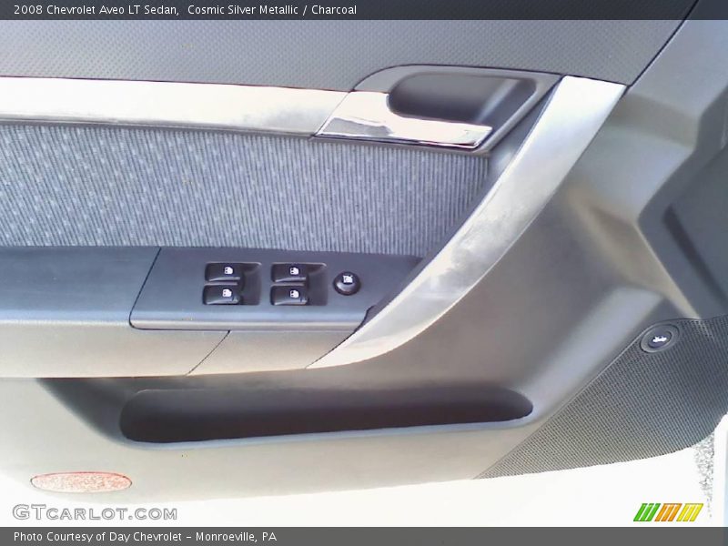 Cosmic Silver Metallic / Charcoal 2008 Chevrolet Aveo LT Sedan