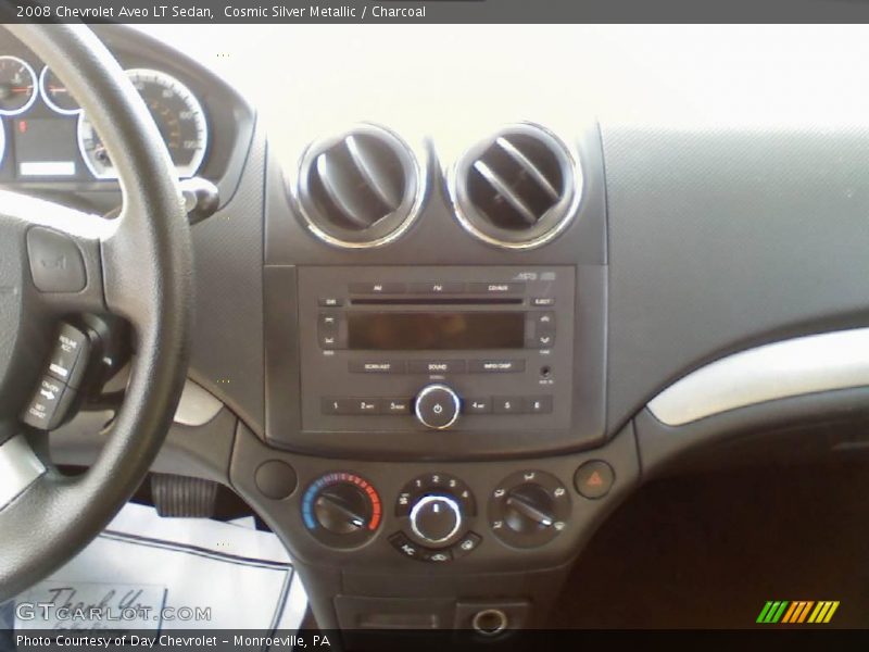 Cosmic Silver Metallic / Charcoal 2008 Chevrolet Aveo LT Sedan