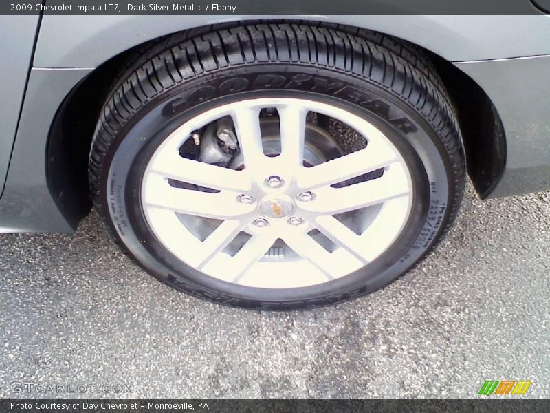 Dark Silver Metallic / Ebony 2009 Chevrolet Impala LTZ