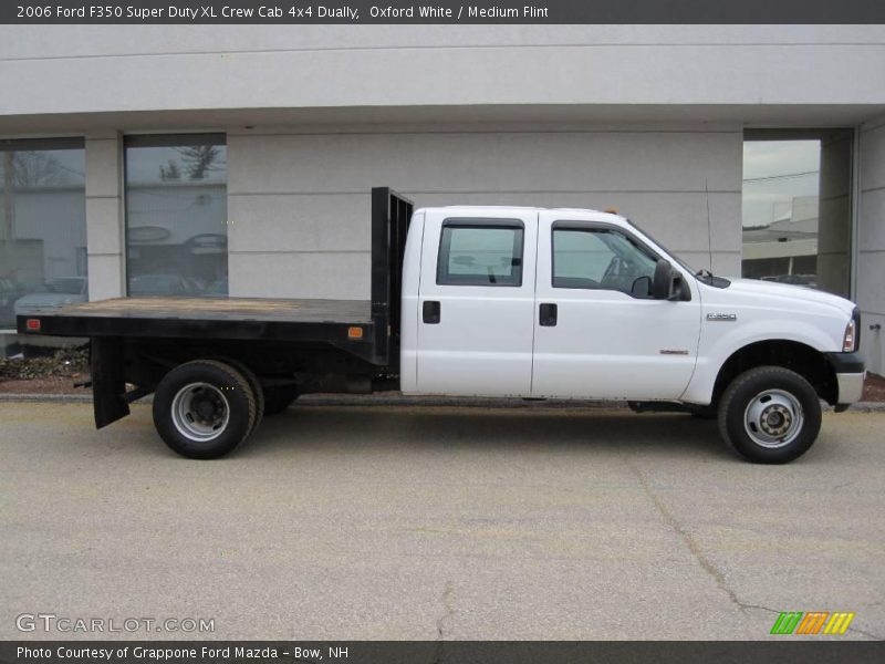 Oxford White / Medium Flint 2006 Ford F350 Super Duty XL Crew Cab 4x4 Dually