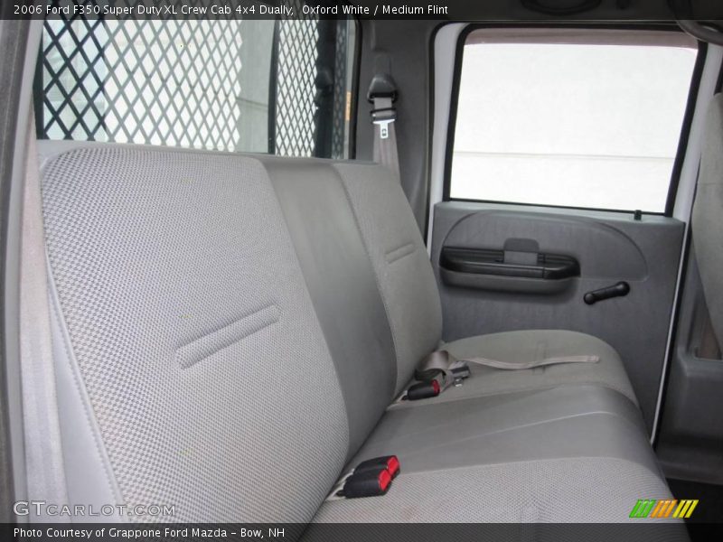 Oxford White / Medium Flint 2006 Ford F350 Super Duty XL Crew Cab 4x4 Dually