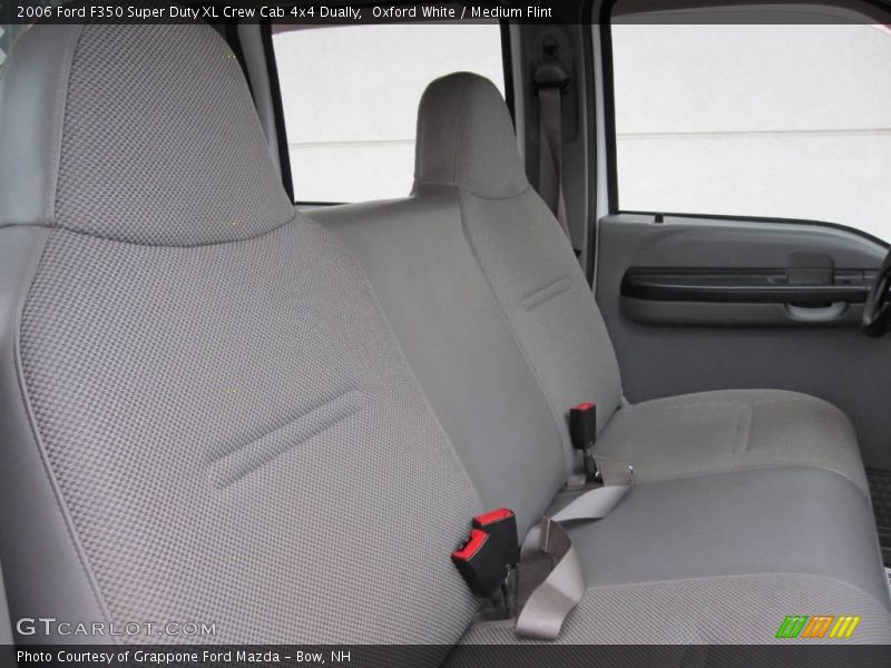 Oxford White / Medium Flint 2006 Ford F350 Super Duty XL Crew Cab 4x4 Dually