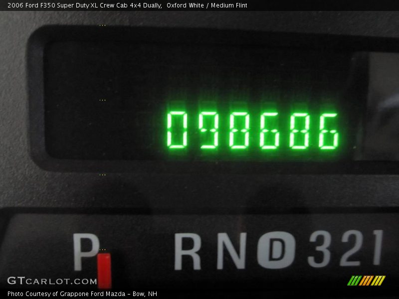 Oxford White / Medium Flint 2006 Ford F350 Super Duty XL Crew Cab 4x4 Dually