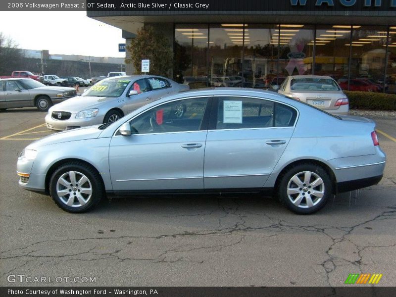 Arctic Blue Silver / Classic Grey 2006 Volkswagen Passat 2.0T Sedan