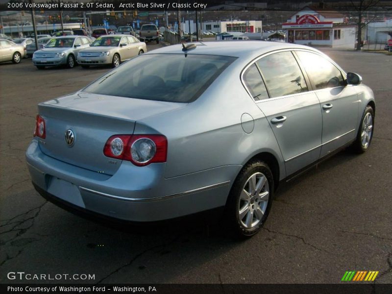 Arctic Blue Silver / Classic Grey 2006 Volkswagen Passat 2.0T Sedan