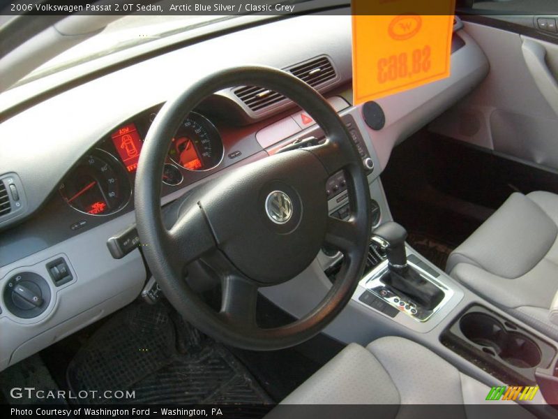 Arctic Blue Silver / Classic Grey 2006 Volkswagen Passat 2.0T Sedan