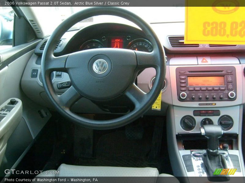 Arctic Blue Silver / Classic Grey 2006 Volkswagen Passat 2.0T Sedan