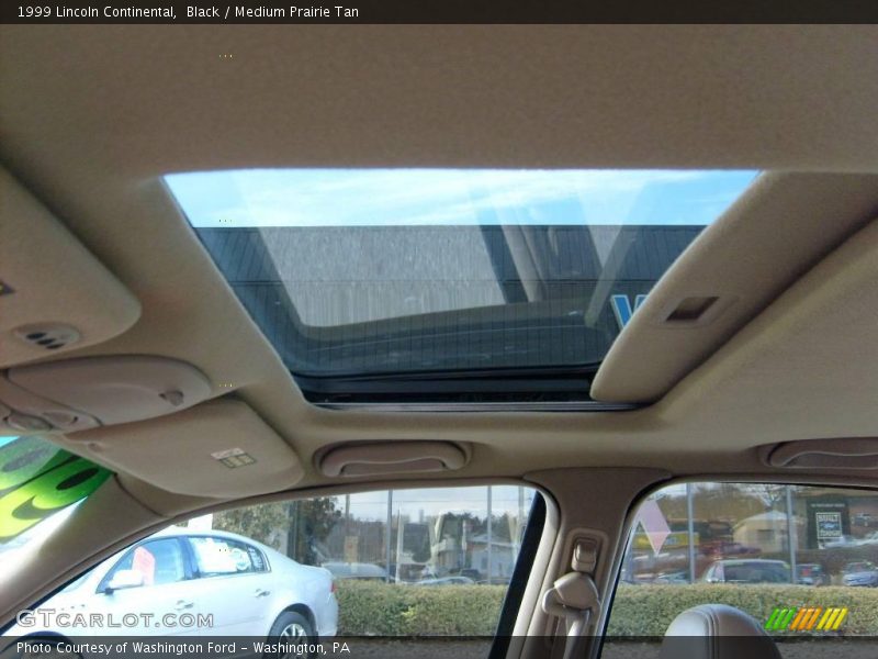 Black / Medium Prairie Tan 1999 Lincoln Continental