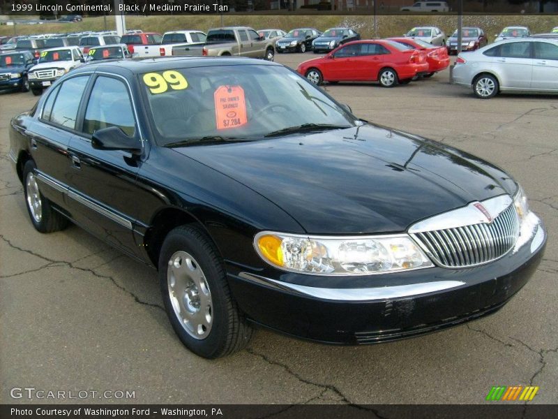 Black / Medium Prairie Tan 1999 Lincoln Continental