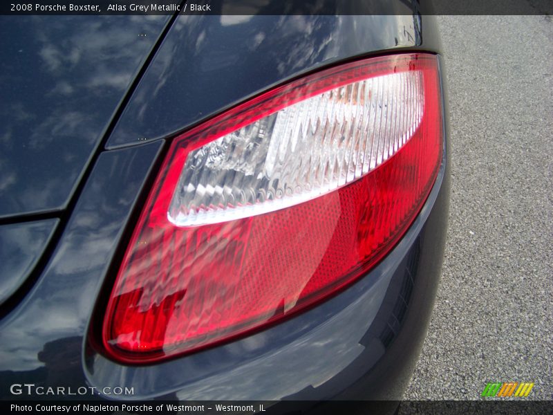 Atlas Grey Metallic / Black 2008 Porsche Boxster