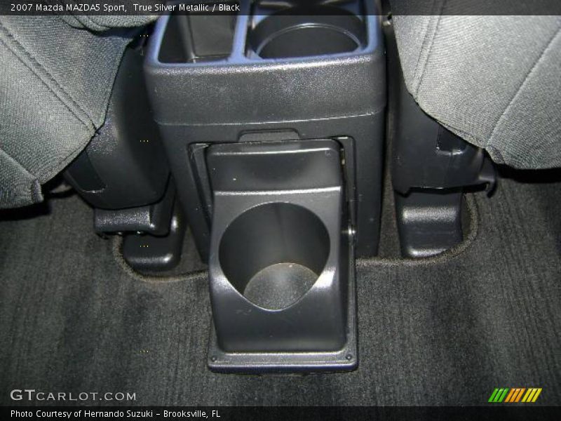True Silver Metallic / Black 2007 Mazda MAZDA5 Sport