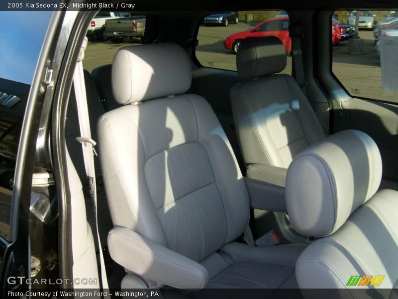 Midnight Black / Gray 2005 Kia Sedona EX
