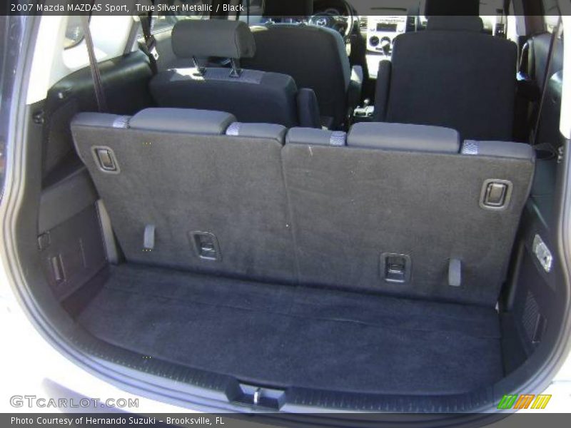 True Silver Metallic / Black 2007 Mazda MAZDA5 Sport