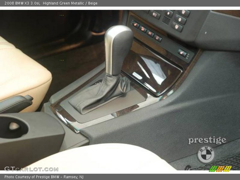 Highland Green Metallic / Beige 2008 BMW X3 3.0si