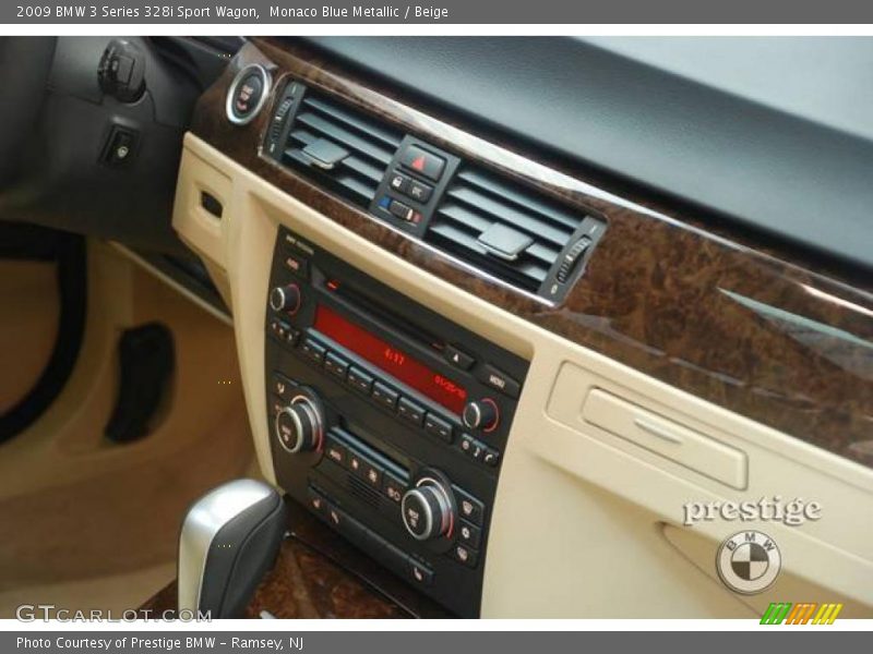 Monaco Blue Metallic / Beige 2009 BMW 3 Series 328i Sport Wagon