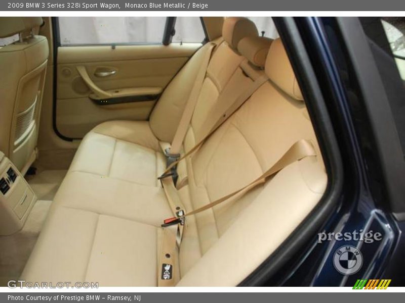 Monaco Blue Metallic / Beige 2009 BMW 3 Series 328i Sport Wagon
