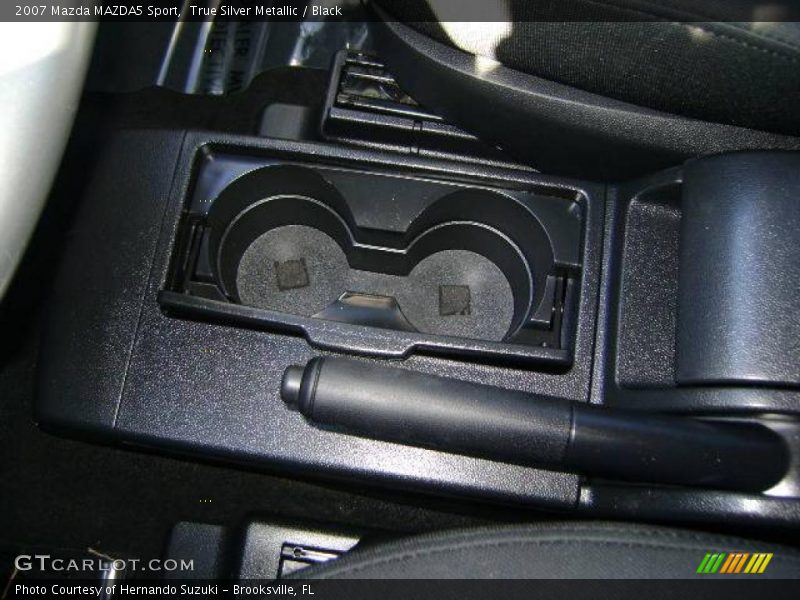 True Silver Metallic / Black 2007 Mazda MAZDA5 Sport