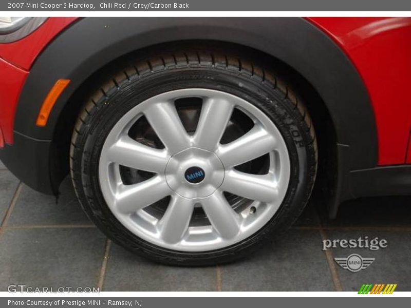 Chili Red / Grey/Carbon Black 2007 Mini Cooper S Hardtop