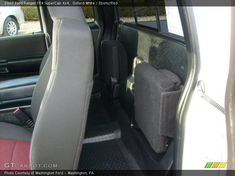 Oxford White / Ebony/Red 2007 Ford Ranger FX4 SuperCab 4x4