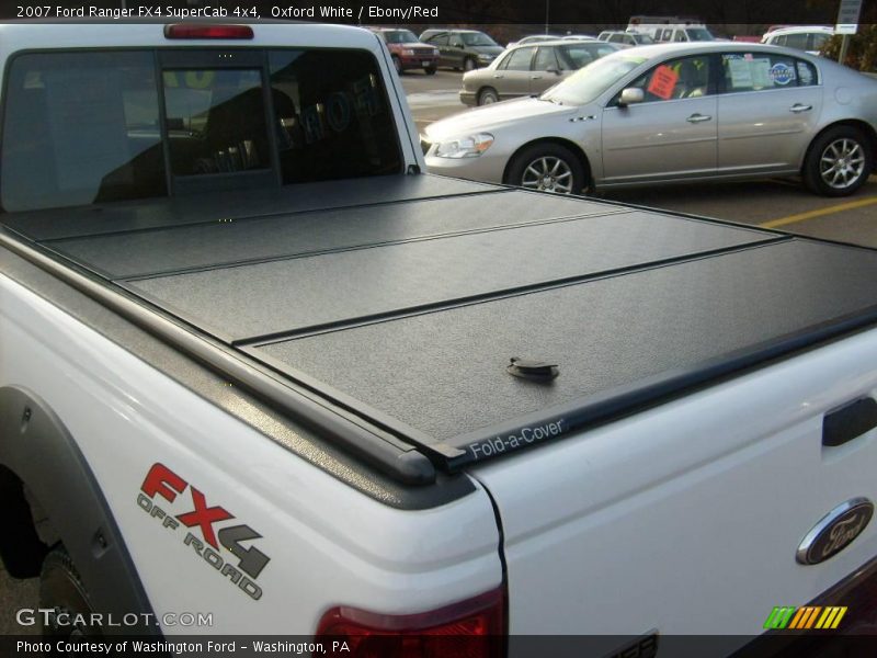 Oxford White / Ebony/Red 2007 Ford Ranger FX4 SuperCab 4x4