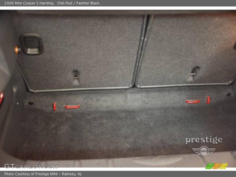 Chili Red / Panther Black 2006 Mini Cooper S Hardtop