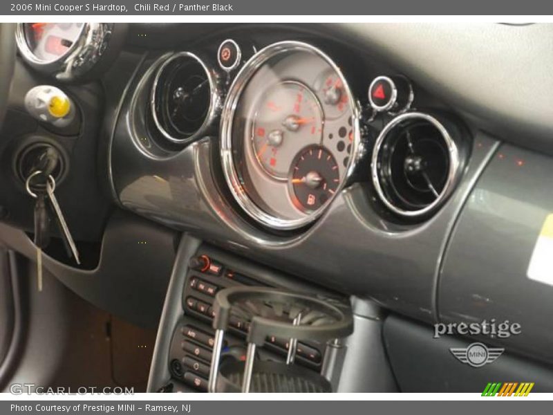 Chili Red / Panther Black 2006 Mini Cooper S Hardtop