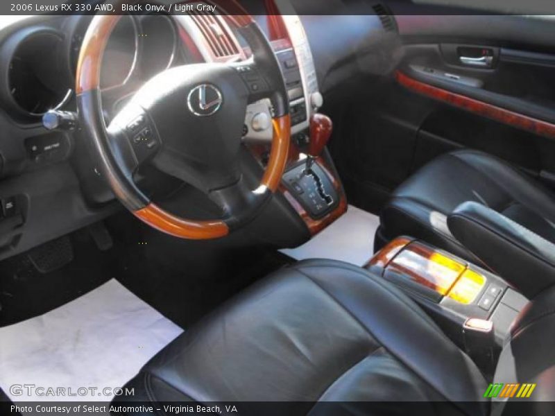 Black Onyx / Light Gray 2006 Lexus RX 330 AWD