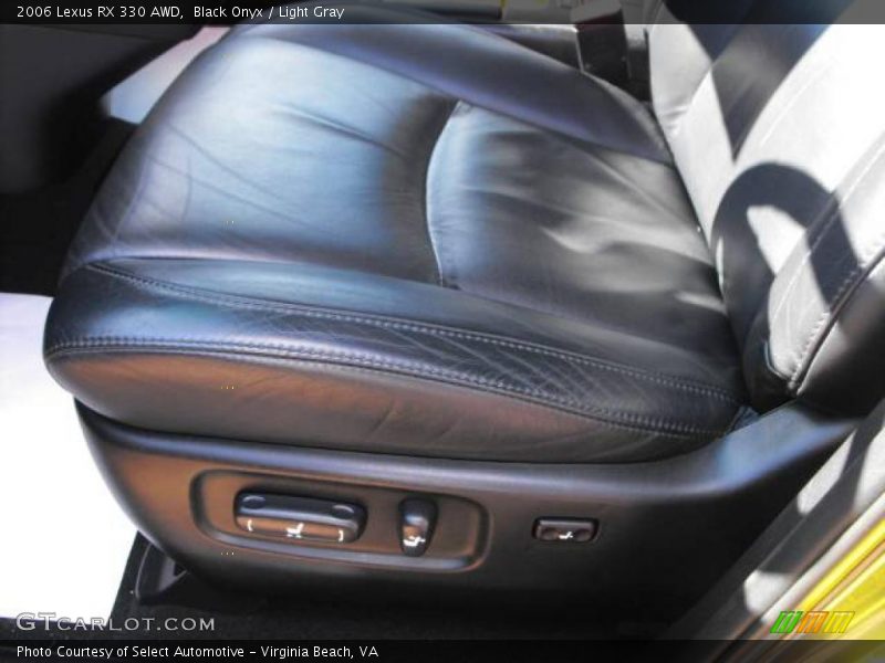 Black Onyx / Light Gray 2006 Lexus RX 330 AWD