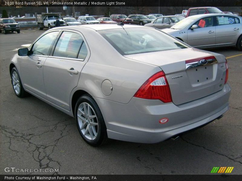 Smokestone Metallic / Medium Light Stone 2010 Ford Fusion SEL V6