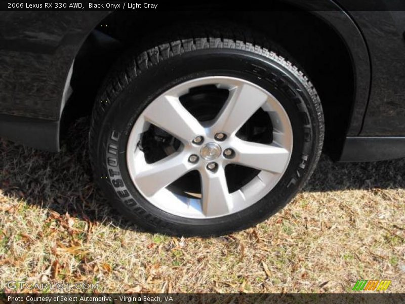 Black Onyx / Light Gray 2006 Lexus RX 330 AWD