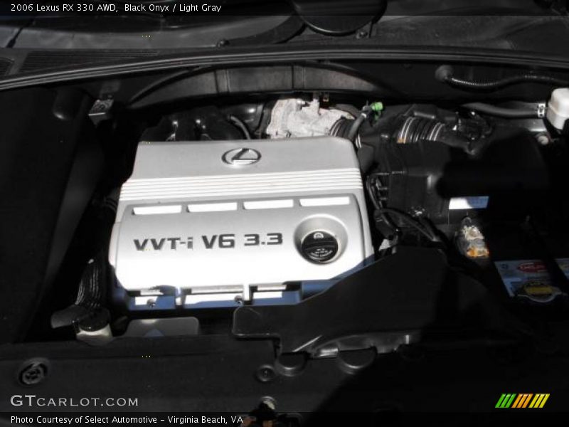 Black Onyx / Light Gray 2006 Lexus RX 330 AWD