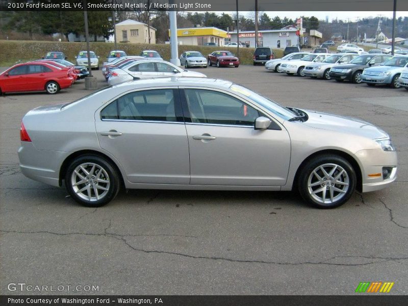 Smokestone Metallic / Medium Light Stone 2010 Ford Fusion SEL V6