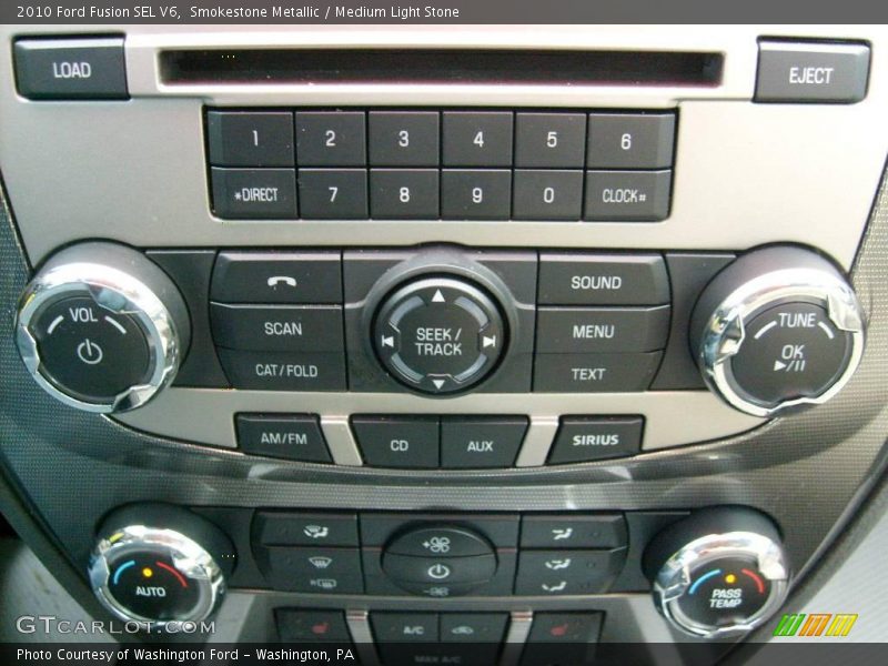 Smokestone Metallic / Medium Light Stone 2010 Ford Fusion SEL V6