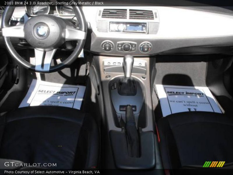 Sterling Grey Metallic / Black 2003 BMW Z4 3.0i Roadster