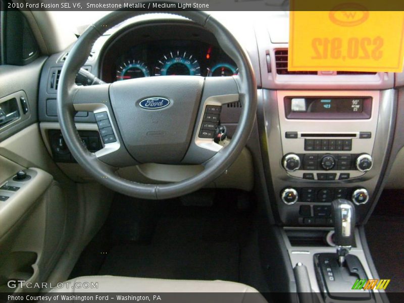 Smokestone Metallic / Medium Light Stone 2010 Ford Fusion SEL V6