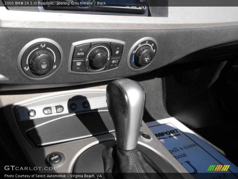 Sterling Grey Metallic / Black 2003 BMW Z4 3.0i Roadster
