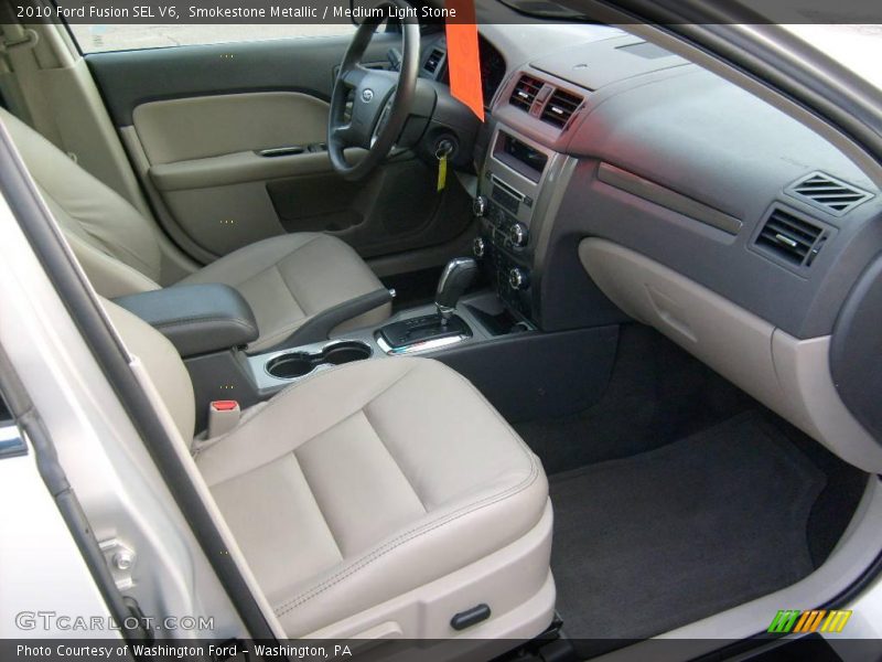 Smokestone Metallic / Medium Light Stone 2010 Ford Fusion SEL V6