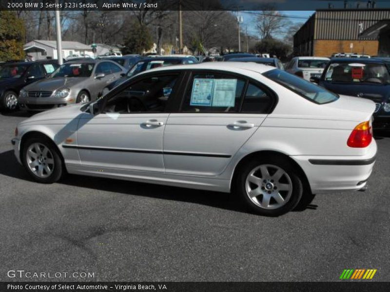 Alpine White / Sand 2000 BMW 3 Series 323i Sedan