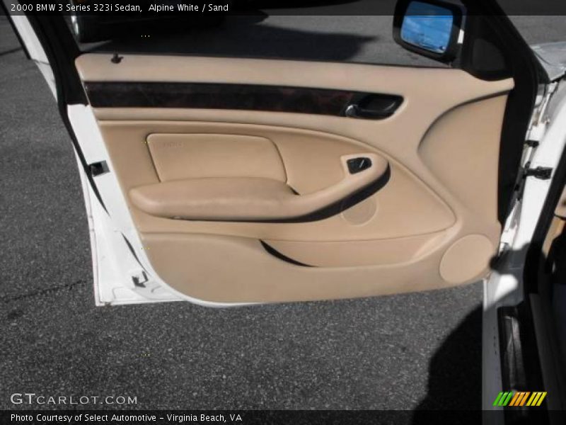 Alpine White / Sand 2000 BMW 3 Series 323i Sedan