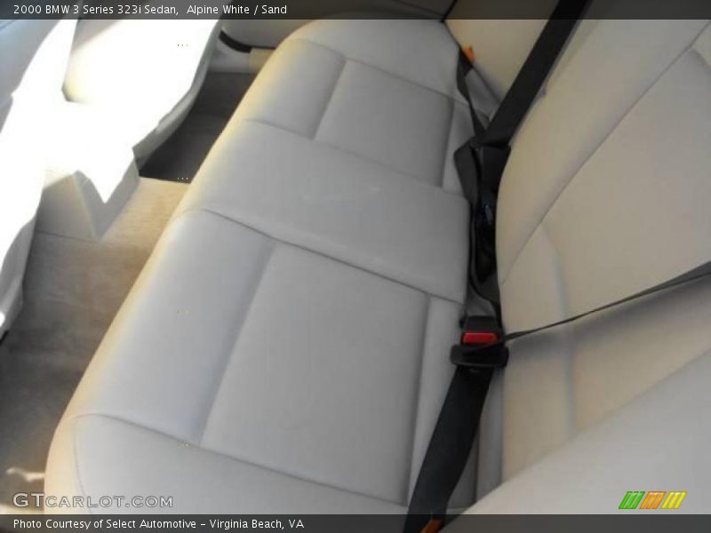 Alpine White / Sand 2000 BMW 3 Series 323i Sedan