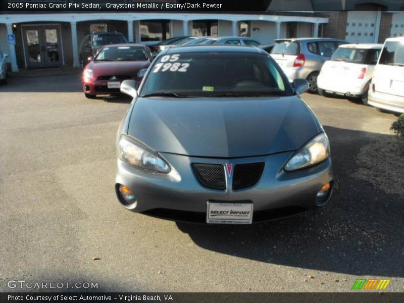 Graystone Metallic / Ebony/Dark Pewter 2005 Pontiac Grand Prix Sedan
