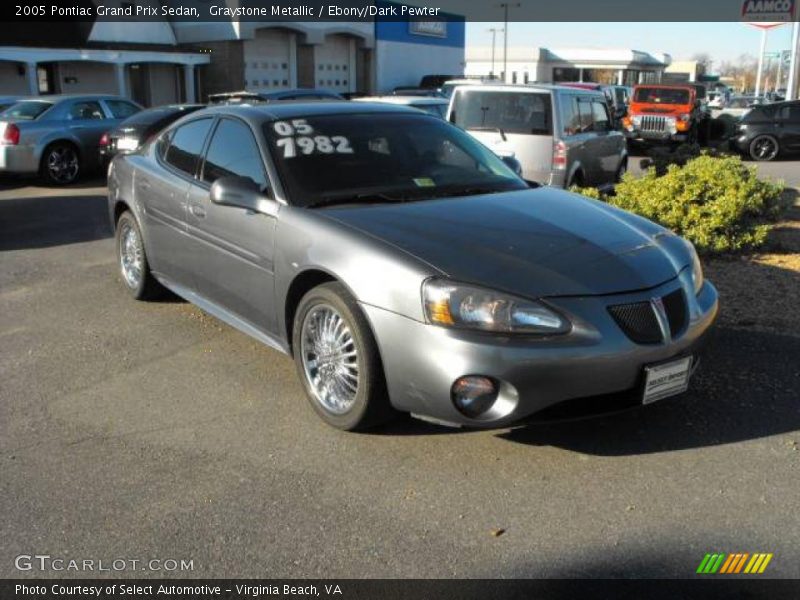 Graystone Metallic / Ebony/Dark Pewter 2005 Pontiac Grand Prix Sedan