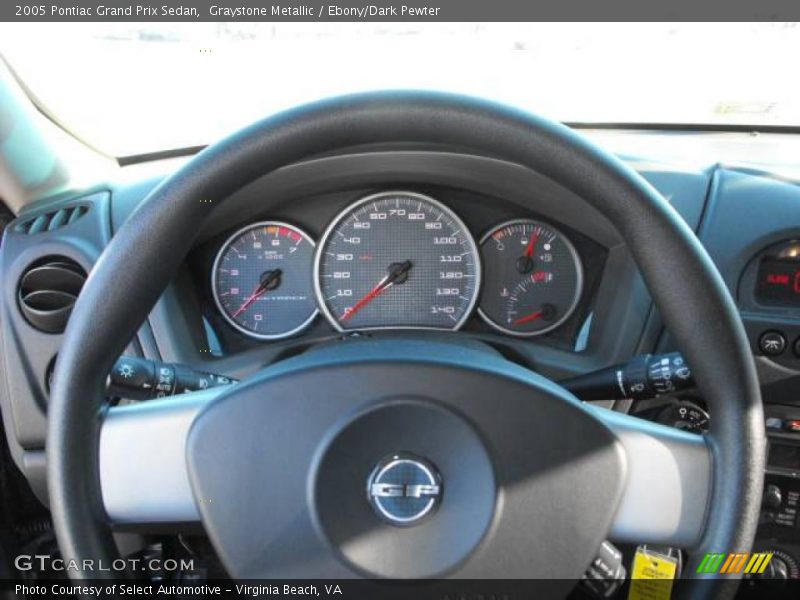 Graystone Metallic / Ebony/Dark Pewter 2005 Pontiac Grand Prix Sedan